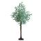 4ft. Pre-Lit Artificial Olive Tree with Warm White LED Lights